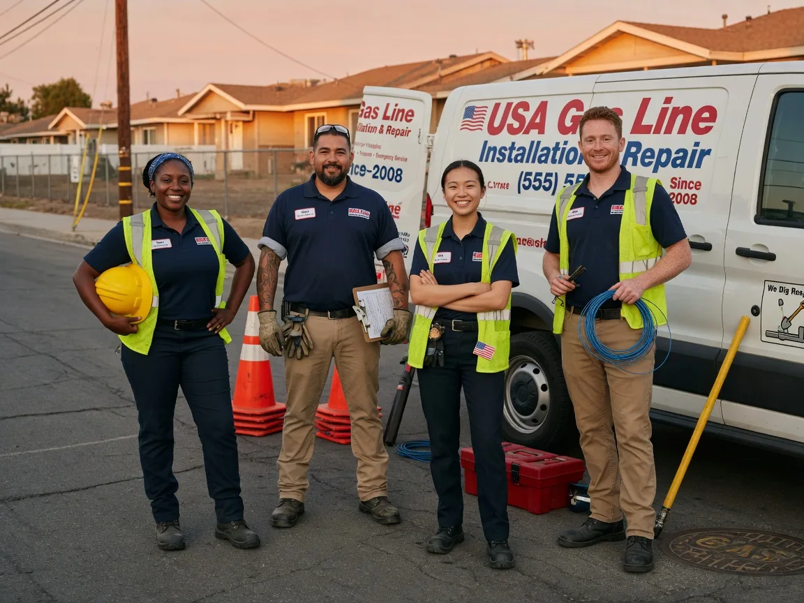 Gas Line Installation company in Portia, AR